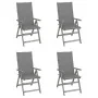 Sillas reclinables jardín y cojines 4 uds madera maciza acacia von , Gartenstühle - Ref: Foro24-3065378, Preis: 310,12 €, Rab...