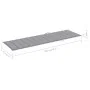 Tumbona de jardín con mesa y cojín de madera de pino impregnada de , Tumbonas - Ref: Foro24-3065835, Precio: 124,74 €, Descue...