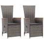 Juego de comedor para jardín de 5 piezas gris de , Conjuntos de jardín - Ref: Foro24-3068761, Precio: 630,58 €, Descuento: %