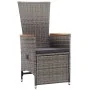 Juego de comedor para jardín de 5 piezas gris de , Conjuntos de jardín - Ref: Foro24-3068761, Precio: 630,58 €, Descuento: %