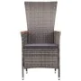 Juego de comedor para jardín de 5 piezas gris de , Conjuntos de jardín - Ref: Foro24-3068761, Precio: 630,58 €, Descuento: %
