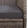 Juego de comedor para jardín de 5 piezas gris de , Conjuntos de jardín - Ref: Foro24-3068761, Precio: 630,58 €, Descuento: %