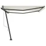 Toldo de pie automático crema 450x300 cm von , Markisen - Ref: Foro24-3069767, Preis: 573,78 €, Rabatt: %