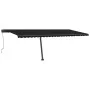 Toldo automático LED sensor de viento gris antracita 600x350 cm by , Awnings - Ref: Foro24-3069894, Price: 1,00 €, Discount: %