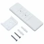 Toldo automático LED sensor de viento azul y blanco 3,5x2,5 m by , Awnings - Ref: Foro24-3070131, Price: 589,88 €, Discount: %