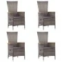 Juego de comedor de jardín 7 piezas ratán sintético gris de , Conjuntos de jardín - Ref: Foro24-3070770, Precio: 1,00 €, Desc...