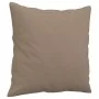 Sofá de 2 plazas con cojines cuero sintético capuchino 140 cm by , Sofas - Ref: Foro24-3200934, Price: 247,06 €, Discount: %