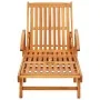 Tumbonas con cojines 2 unidades madera maciza de acacia by , Loungers - Ref: Foro24-3077334, Price: 460,78 €, Discount: %