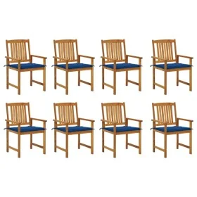 Sillas de jardín con cojines 8 uds madera maciza de acacia von , Gartenstühle - Ref: Foro24-3078176, Preis: 629,99 €, Rabatt: %