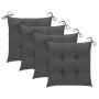 Sillas de jardín 4 unidades con cojines madera maciza teca von , Gartenstühle - Ref: Foro24-3078569, Preis: 547,98 €, Rabatt: %