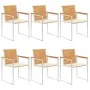 Sillas de jardín y cojines 6 unidades madera maciza de acacia by , Garden chairs - Ref: Foro24-3078583, Price: 806,36 €, Disc...