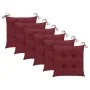 Sillas de jardín y cojines 6 unidades madera maciza de acacia de , Sillas de jardín - Ref: Foro24-3078605, Precio: 828,17 €, ...