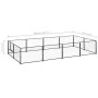 Perrera acero 8 m² negra von , Hundehütten und Zäune - Ref: Foro24-3082111, Preis: 230,72 €, Rabatt: %