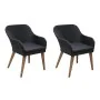 Sillas de jardín con cojines 2 unidades ratán sintético negro von , Gartenstühle - Ref: Foro24-44153, Preis: 185,82 €, Rabatt: %