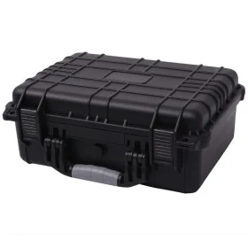 Maletín protector de equipo negro 40,6x33x17,4 cm by , Camera bags and cases - Ref: Foro24-142167, Price: 68,62 €, Discount: %