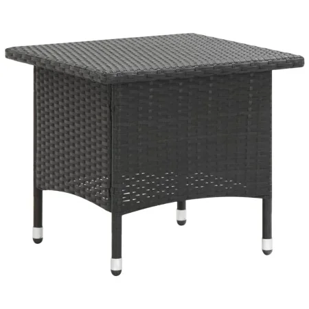 Mesita de centro de ratán sintético negro 50x50x47 cm von , Gartentische - Ref: Foro24-46250, Preis: 60,54 €, Rabatt: %