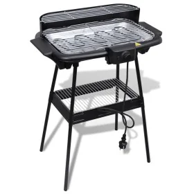 Barbacoa rectangular eléctrica con soporte BBQ de jardín by , Barbecues - Ref: Foro24-40977, Price: 66,72 €, Discount: %