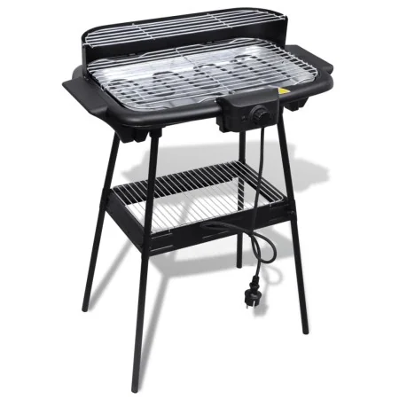 Barbacoa rectangular eléctrica con soporte BBQ de jardín by , Barbecues - Ref: Foro24-40977, Price: 66,72 €, Discount: %