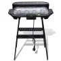Barbacoa rectangular eléctrica con soporte BBQ de jardín by , Barbecues - Ref: Foro24-40977, Price: 66,72 €, Discount: %