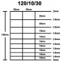 Valla de jardín de acero galvanizado plateado 50x1,2 m by , fence panels - Ref: Foro24-149485, Price: 86,70 €, Discount: %