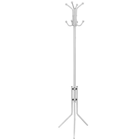 Perchero blanco metálico de pie by , Hat and coat racks - Ref: Foro24-241171, Price: 25,58 €, Discount: %