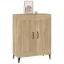 Aparador de madera contrachapada color roble 69,5x34x90 cm by , Sideboards - Ref: Foro24-812144, Price: 95,83 €, Discount: %