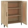 Aparador de madera contrachapada color roble 69,5x34x90 cm by , Sideboards - Ref: Foro24-812144, Price: 95,83 €, Discount: %
