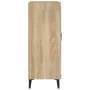 Aparador de madera contrachapada color roble 69,5x34x90 cm by , Sideboards - Ref: Foro24-812144, Price: 95,83 €, Discount: %
