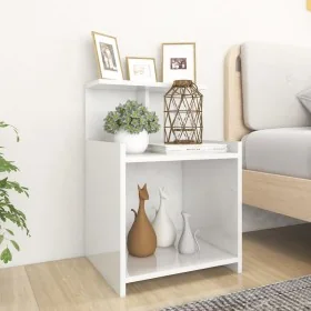 Mesitas de noche 2 uds contrachapada blanco brillo 40x35x60 cm von , Nachttische - Ref: Foro24-806188, Preis: 55,89 €, Rabatt: %