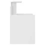 Mesitas de noche 2 uds contrachapada blanco brillo 40x35x60 cm de , Mesitas de noche - Ref: Foro24-806188, Precio: 55,89 €, D...