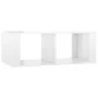 Mesa de centro madera contrachapada blanco brillo 100x50x36 cm by , Coffee table - Ref: Foro24-816522, Price: 46,95 €, Discou...