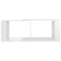 Mesa de centro madera contrachapada blanco brillo 100x50x36 cm by , Coffee table - Ref: Foro24-816522, Price: 46,95 €, Discou...