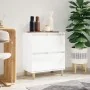 Aparador de madera contrachapada blanco brillante 60x35x70 cm de , Aparadores - Ref: Foro24-821158, Precio: 69,84 €, Descuent...