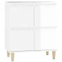 Aparador de madera contrachapada blanco brillante 60x35x70 cm de , Aparadores - Ref: Foro24-821158, Precio: 69,84 €, Descuent...