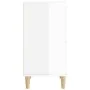 Aparador de madera contrachapada blanco brillante 60x35x70 cm de , Aparadores - Ref: Foro24-821158, Precio: 69,84 €, Descuent...