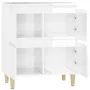 Aparador de madera contrachapada blanco brillante 60x35x70 cm de , Aparadores - Ref: Foro24-821158, Precio: 69,84 €, Descuent...