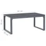 Mesa de centro de aluminio 90x50x40 cm von , Couchtisch - Ref: Foro24-47254, Preis: 123,00 €, Rabatt: %