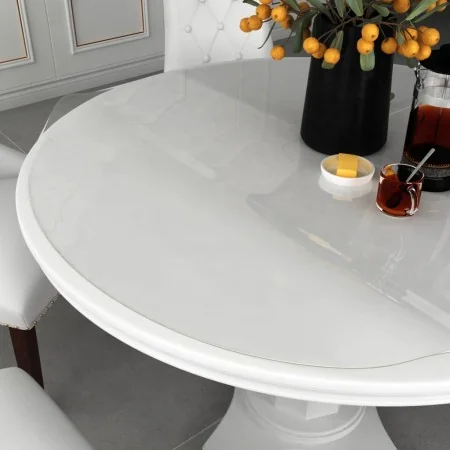 Protector de mesa PVC transparente Ø 70 cm 2 mm by , Table accessories - Ref: Foro24-288245, Price: 28,54 €, Discount: %