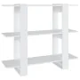Estantería/divisor de espacios blanco 100x30x87 cm von , Bücherregale und Regale - Ref: Foro24-811547, Preis: 44,99 €, Rabatt: %