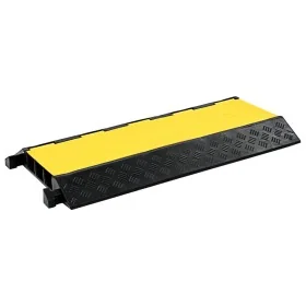 Rampa de protección de cable 3 canales goma 93 cm by , Road and traffic signs - Ref: Foro24-142836, Price: 85,49 €, Discount: %