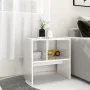 Mesa auxiliar madera contrachapada blanco brillante 50x30x50 cm by , Side tables - Ref: Foro24-803026, Price: 36,24 €, Discou...