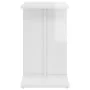 Mesa auxiliar madera contrachapada blanco brillante 50x30x50 cm by , Side tables - Ref: Foro24-803026, Price: 36,24 €, Discou...