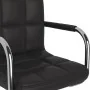 Sillas de comedor giratorias 6 unidades cuero sintético negro de , Sillas de comedor - Ref: Foro24-3087897, Precio: 363,28 €,...