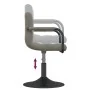 Sillas de comedor giratorias 4 unidades terciopelo gris claro de , Sillas de comedor - Ref: Foro24-3087919, Precio: 249,83 €,...