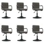Sillas de comedor giratorias 6 unidades terciopelo gris oscuro von , Essstühle - Ref: Foro24-3087931, Preis: 382,43 €, Rabatt: %