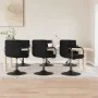 Sillas de comedor giratorias 6 unidades terciopelo negro by , dining chairs - Ref: Foro24-3087927, Price: 378,68 €, Discount: %