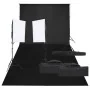 Kit de estudio fotográfico con set de luces y fondo by , Flashes and studio lighting - Ref: Foro24-3094750, Price: 182,04 €, ...