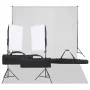 Kit de estudio fotográfico con set de luces y fondo by , Flashes and studio lighting - Ref: Foro24-3094746, Price: 175,18 €, ...