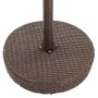 Set de bar de jardín 3 piezas y cojines ratán sintético marrón von , Gartensets - Ref: Foro24-3094771, Preis: 259,04 €, Rabat...