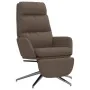 Sillón de relax con reposapiés tela gris taupe by , Armchairs - Ref: Foro24-3097533, Price: 125,37 €, Discount: %